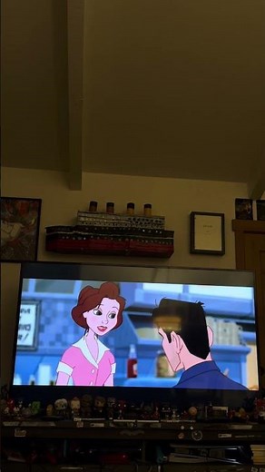The iron giant . Dean and Annie extended scene