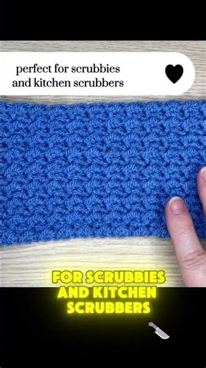 Crochet The Textured Crunch Stitch, Simple, Easy and Beginner Friendly!