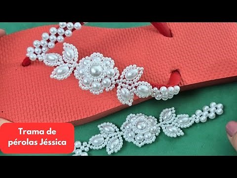 STEP BY STEP HOW TO MAKE A PEARL WEAVE JESSICA - very easy pearl weave for beginners!