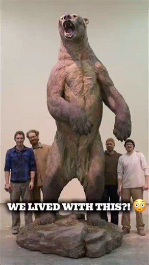 The Giant Bear Early Humans Feared 🐻