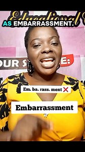 95 reactions · 14 comments | Pronunciation of Embarrassment | Itunuayo Lawal Olasunmibo | Facebook