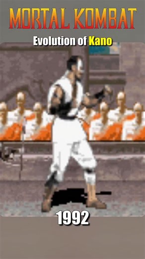 Chato on Instagram: "Evolution of Kano #mortalkombat"