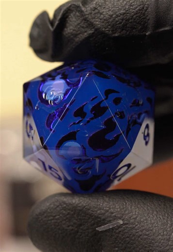 👻Will-O-Wisps👻 Follow for more de-molding videos every Wednesday and Saturday 👀 #dnd #asmr #demoldingvideo #dice #dispeldice