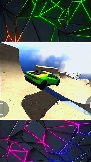 Mega Ramp High Jump Car Challenge.💥