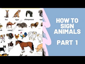 #ksllesson#subscribeKENYA SIGN LANGUAGE # ANIMALS || PART 1