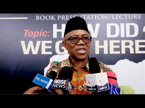 Peter Obi Speaks On The Decay Within The PDP - Says It's Leadership Failure Over The Years