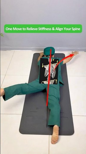 One Simple Move to Release Full Body Tension, Align Your Spine, and Eliminate Back Pain