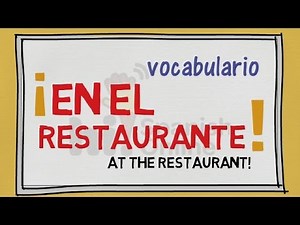 HI SPANISH ONLINE: EN EL RESTAURANTE VOCABULARIO