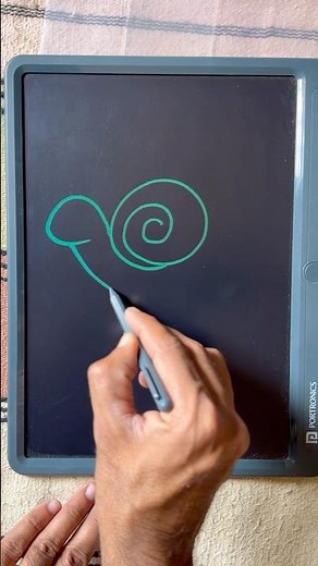 How to draw snail drawing step by step ||🐌|| #snaildrawing #snailart #artist #viralart