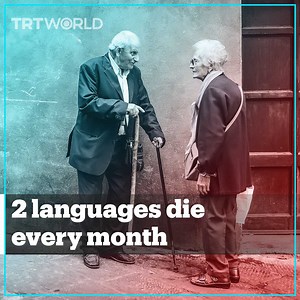100K views · 434 reactions | Did you know that two languages die every month? UNESCO currently estimates that over half of all languages spoken in the world will die or disappear by the end of the 21st century. | TRT World | Facebook