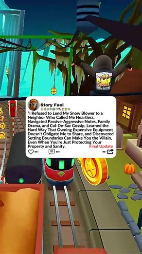 “I Refused to Lend My Snow Blower to a Neighbor Who Called Me Heartless, Navigated Passive-Aggressive Notes, Family Drama, and Cul-De-Sac Gossip, Learned the Hard Way That Owning Expensive Equipment Doesn’t Obligate Me to Share, and Discovered Setting Boundaries Can Make You the Villain, Even When You’re Just Protecting Your Property and Sanity” #gaming #capcut #askreddit #redditposts #redditmemes #reddit | StoryFuel