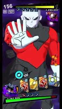 UI Goku vs Jiren 50% part 2 full fight dragon ball legends