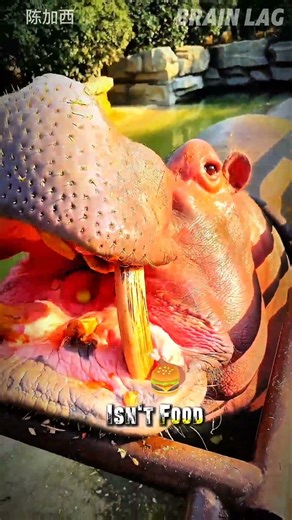 He Gave a Hippo a Grape… Then This Happened 🦛🍉 | Funny Animal Moment