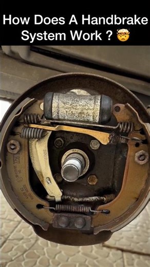 How A Handbrake System Work 🦾 #automobile #mechanic #shorts #diy