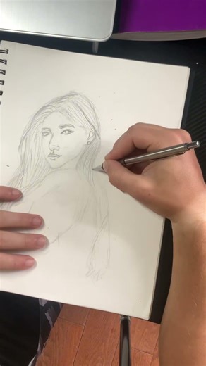 Drawing 1 hour session Timelapse #drawing #timelapse