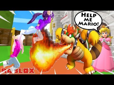 HELP MARIO SAVE PRINCESS PEACH OBBY ON ROBLOX! 👸