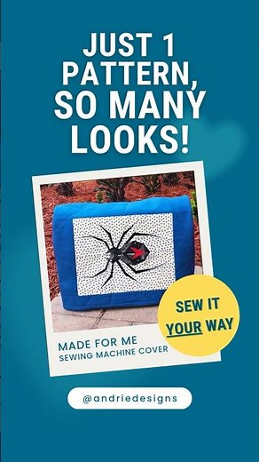 Easy Sewing Machine Cover Pattern for Any Setup!