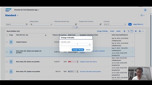 317.带出选择行的action parameter的值