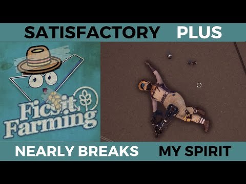 Satisfactory Plus has FICSIT FARMING and I DOMINATE IT! All crops, 480/minute!