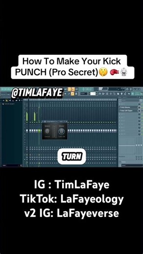 How to Make Your Kick PUNCH (Fl Studio Tutorial & Tips) #flstudio #musicproducer #producertips #vst