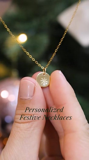 8.7K views · 65 reactions | The perfect personalized necklace for this festive season  | Jcojewellery | Facebook