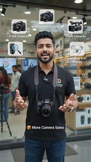 Camera Shop Owner Success Story | From Small Shop to Big Success 📸