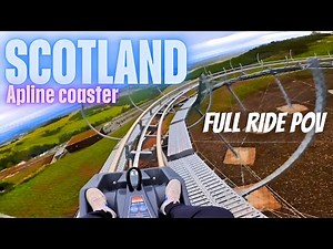 First Look At Scotland NEW Alpine Coaster | Full Ride POV