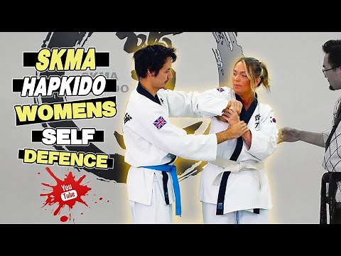 WOMEN'S SELF DEFENSE TUTORIAL 1 - SKMA HAPKIDO TECHNIQUES