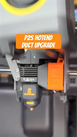 P2S Must Have #7 | Hotend Duct Upgrade 🥶