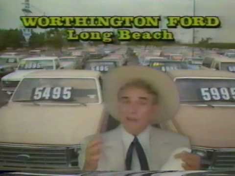 CLASSIC COMMERCIAL FOR WORTHINGTON FORD FEATURING CAL WORTHINGTON AND HIS DOG SPOT