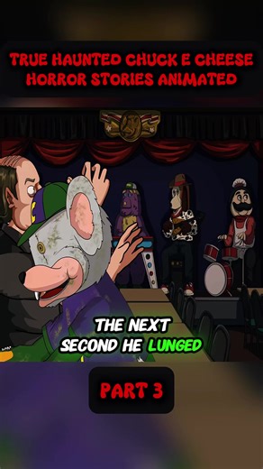 TRUE HAUNTED CHUCK E CHEESE HORROR STORIES ANIMATED #chuckecheese #storytime #horror #scary #animation