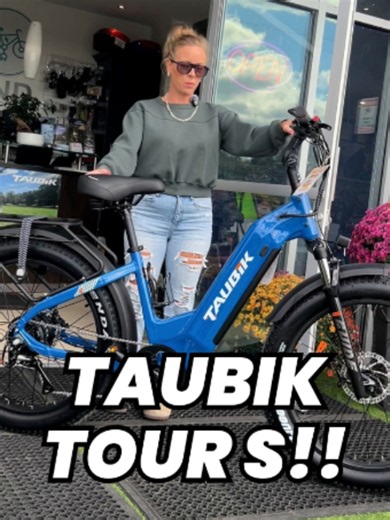 Taubik Tour S fat tire step-through ebike — best seller