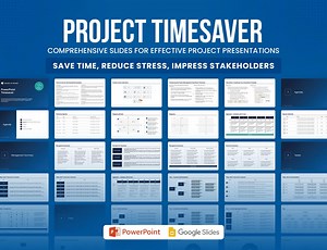 Project Management Timesaver: 80 Professional Powerpoint Templates for Efficient Planning & Organization - Etsy