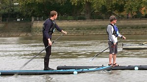 This week, Martin Stew will bring a new take on the Thames, finding out who uses it, for what, and why it's still crucial to the city, long after the main docks were closed. First, he went way out west to meet those having fun on London's lifeline. | ITV London