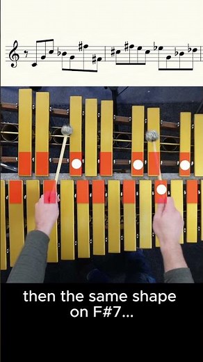 Try This Jazz Octatonic Scale Exercise #vibraphone #jazzimprovisation #jazzmusician