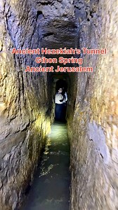 Ancient Jerusalem, Hezekiah’s Tunnel, Gihon Spring. | Visit Israel From Your Home