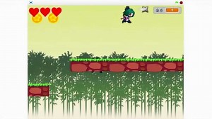 Scratch跑酷游戏-icoding青少年编程