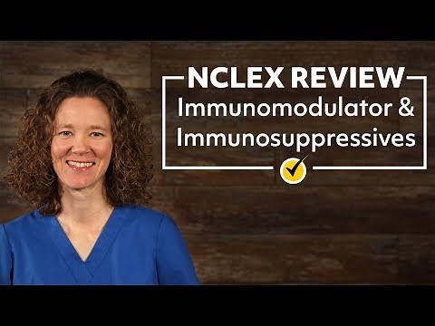Immunomodulators & Immunosuppressives [NCLEX Review]