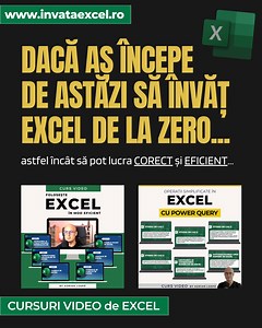 3.4K views · 6.5K reactions | Aceste 2 cursuri de Excel sunt ideale...