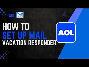 How To Set Up AOL Mail Vacation Responder