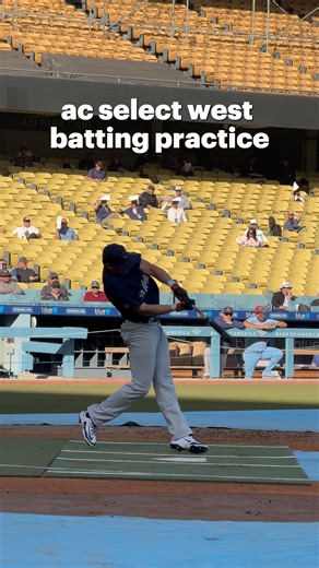 𝘼𝘾 𝙎𝙀𝙇𝙀𝘾𝙏 𝙒𝙀𝙎𝙏 𝘽𝘼𝙏𝙏𝙄𝙉𝙂 𝙋𝙍𝘼𝘾𝙏𝙄𝘾𝙀 📍Dodger Stadium | Area Code Baseball