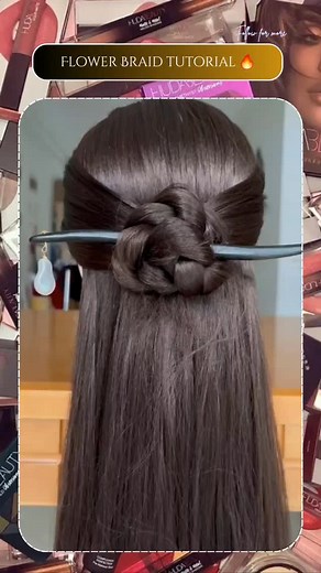 Create a Stunning Flower Braid  | Hairstyle You’ll Love |#styleguide #hairstyles #makeuptutorial | Suraiya Khan | Facebook