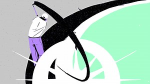 【MG动画】转场流畅的人物动画（DUNK FLIP RUN）| 搬运