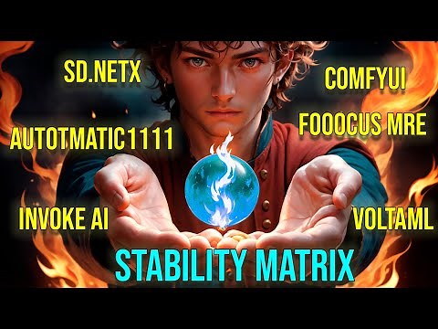 Aprende a instalar 7 VERSIONES GRATIS de STABLE DIFFUSION con STABLITY MATRIX | Tutorial #ai