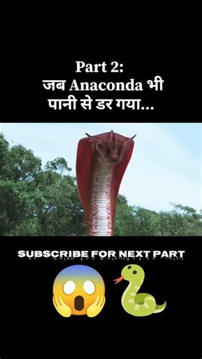 Part 2: जब Anaconda भी पानी से डर गया... #shorts #explainmovie