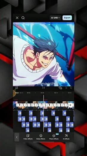 TOJI EDIT 🥶 ( editing tutorial ) #shorts #toji #jjk #viral #trending