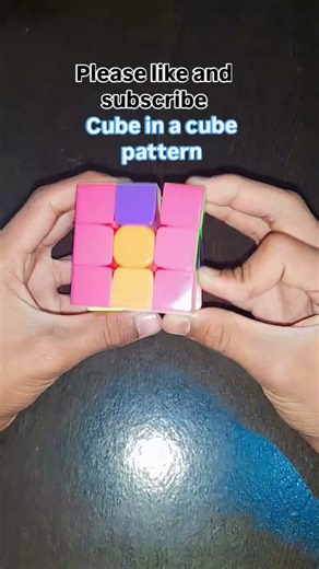 How to make a cube pattern #trending #viral #goneviral #ytshorts #cubepattern