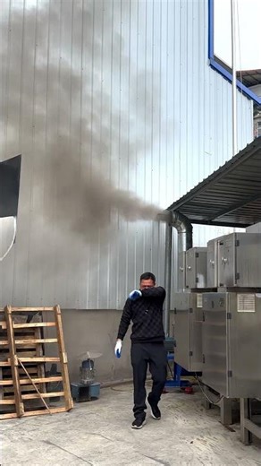 Industry Black Smoke Purifier，smoke removal machinery#industri #smokeremovalmachinery