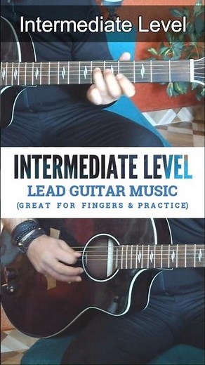 Intermediate Level Lead Guitar - Great for Guitar Practice & Fingers | Learn Guitar with Aman Verma