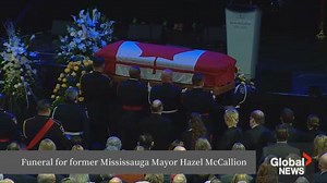 Funeral for former Mississauga Mayor Hazel McCallion